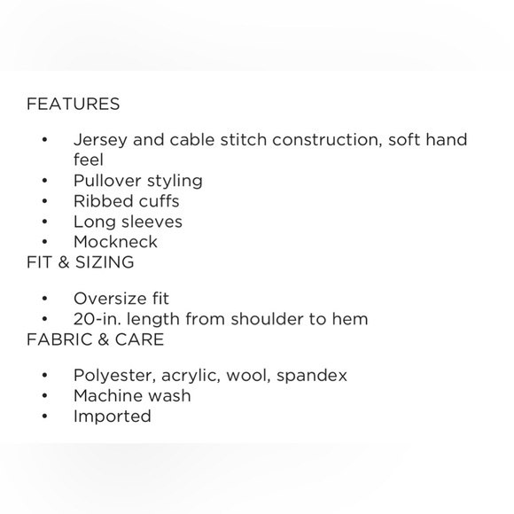 NWT LC Lauren Conrad Soft Knit Sweater Size Small - Picture 6 of 6